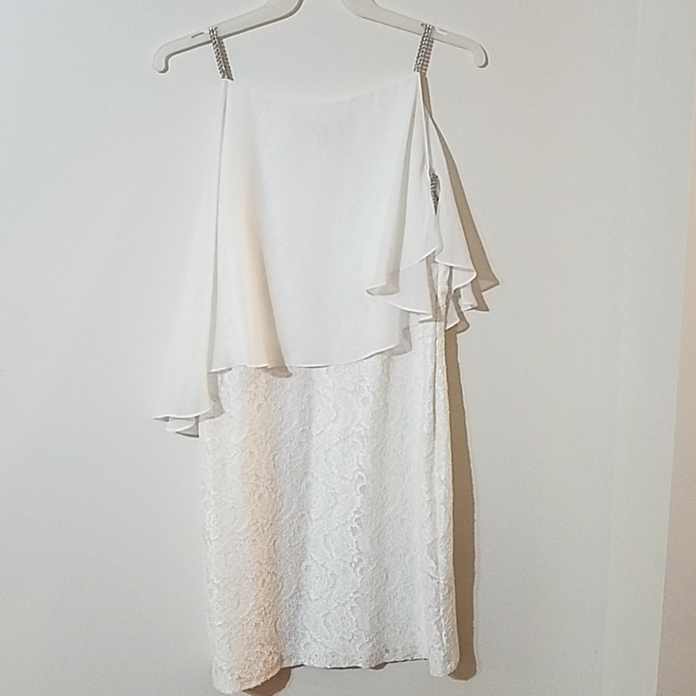 White Lace Special Occasion Dress